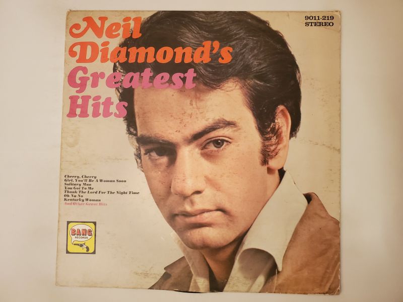Neil Diamond Greatest Hits vinyl record